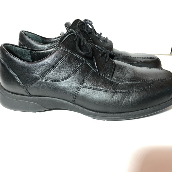 Hartjes Black Lace Up Dress Shoes - Picture 8 of 8